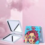 مراية وجه بفن pop Art